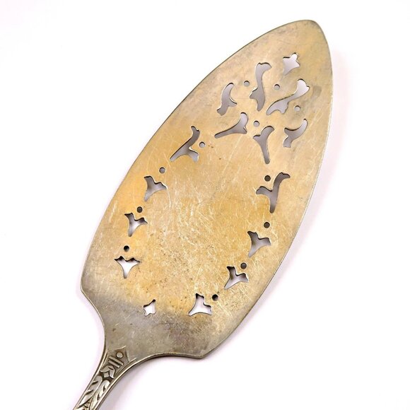 1937 Dorchester Plate Cake Server Wm. A. Rogers A1 Plus Oneida Art Deco - Picture 3 of 5